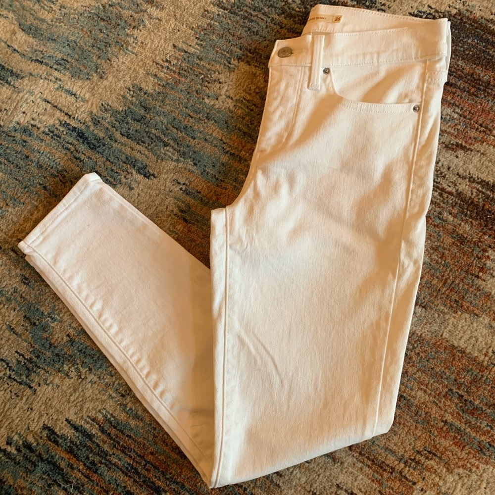 Levi's Women's Skinny Jeans in Cream